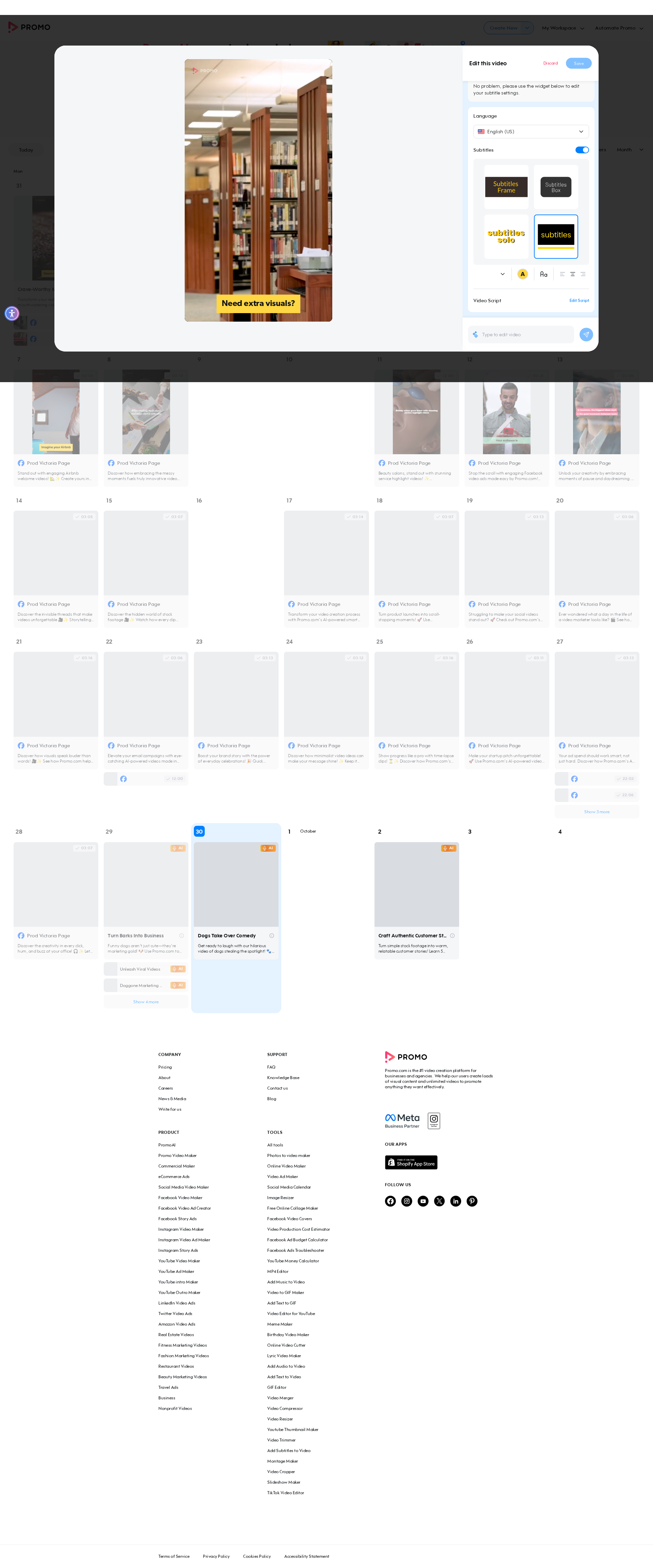Test failure screenshot